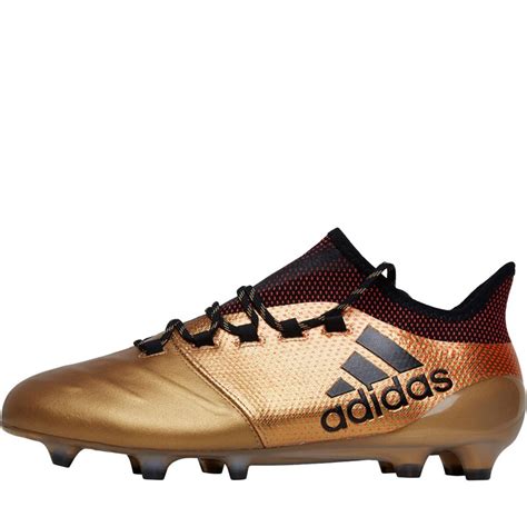 adidas x 17.1 fg voetbalschoenen donker goud|adidas X 17.1 FG (Gold) .